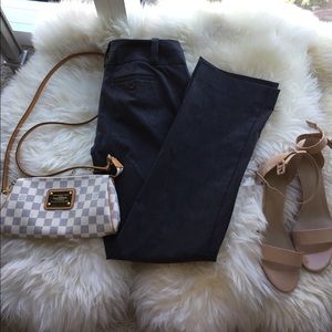 GRAY straight leg pants